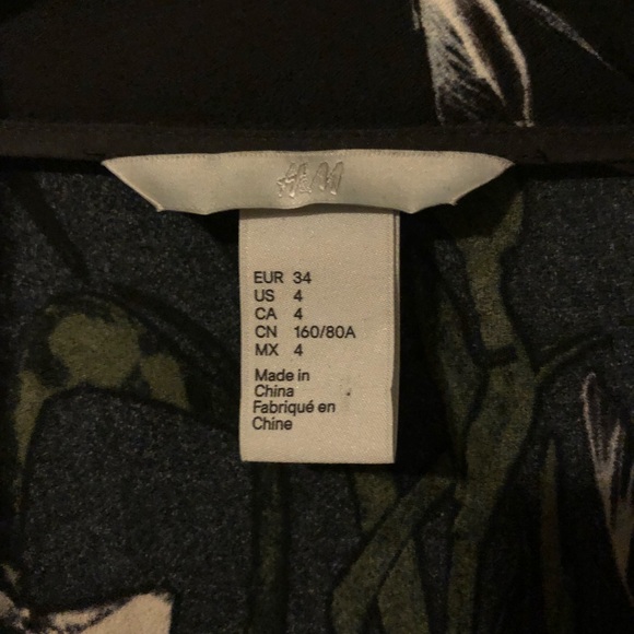 H&M orchidea satin kimono - Picture 3 of 5
